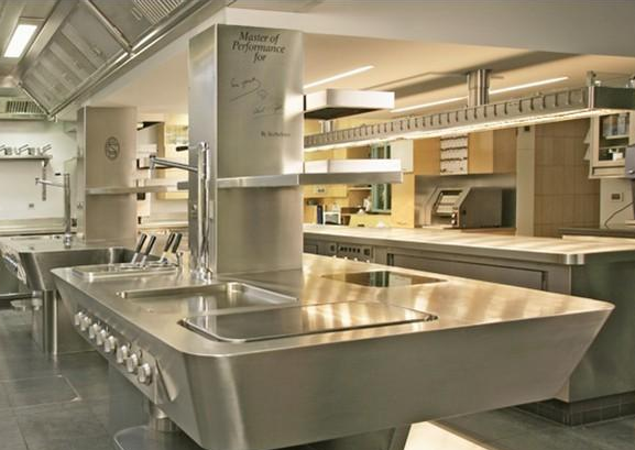 酒店西餐島式熱廚圖片