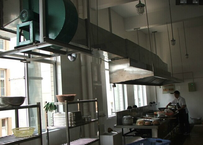 酒店廚房排煙設(shè)計(jì)圖方案三